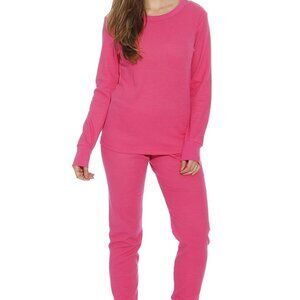 Ultimate Comfort Women's Thermal Underwear Set - Machine Washable & Stylish